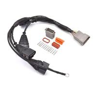 Vibsky Aftermarket Bobina di Accensione Cablaggio Conntor Kit Per 06B998018T, 034-701-0004, Np-18Whkit, Con Ounds E Ht Manicotto Prottivo, 12-Wire