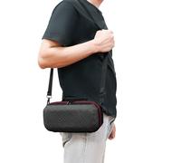 Vibsky Custodia rigida trasparente per JBL Charge 6 e Marshall Middleton 2, custodia protettiva antiurto con tracolla