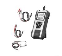 Vibsky Digitale per tester di resistenza interna e tensione della batteria | Ricaricabile per analizzatore di batterie con precisione ±0,5%, 0-100V DC e gamma 0-200Ω, porta di tipo C e spegnimento