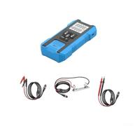Vibsky Digitale per tester di resistenza interna e tensione della batteria | Ricaricabile per analizzatore di batterie con precisione ±0,5%, 0-100V DC e gamma 0-200Ω, porta di tipo C e spegnimento