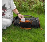 Vibsky EVA - Custodia portatile per JBL Boombox 3, con tracolla regolabile e tasca portaoggetti, colore: nero