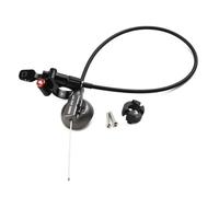 Vibsky Leva di blocco per forcella della bici in lega di alluminio Epicon XCR XCM Raidon NCX, interruttore remoto 222 mm manubrio, per parte bicicletta, nero