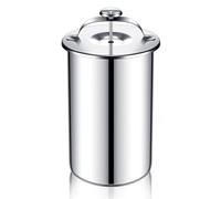 Vibsky Macchina per prosciutto e carne in acciaio inox 304 con termometro, capacità di 1 kg, per prosciutto fatto in casa, carne, hamburger vegetariani