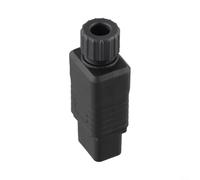 Vibsky per Heavy Duty C20 a C19 Connettore Socket 250V 16A, PC Copper Power Adapter PDU UPS Data Center, per Nero (B)