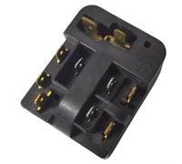 Vibsky per ptc Relè Frigorifero Compressore Starter 5V-30V 6SP9033 | Alloggiamento in plastica, dimensioni compatte 48 x 38 mm, 5 V-30 V per tensione versatile, tipo a vite o a innesto