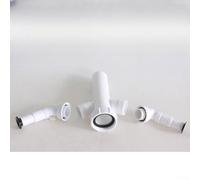 Vibsky PP Lavatrice Lavastoviglie Lavello Rifiuti Trappola Doppia Uscita 1-1/2 Sifone di Ingresso Bianco Doppia Uscita Rifiuti Trappola Utensili da Cucina