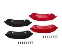 Vibsky Protezione paraurti anteriore per Dodge Challenger SRT Hellcat 2015-2024, materiale ABS, rosso o nero, protezione antigraffio e miglioramento aerodinamico