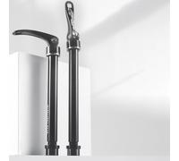 Vibsky RockShox Maxle - Asse passante compatibile con forcella anteriore, 15 mm x 100/110 mm, asse a sgancio rapido, lavorato a CNC, in lega di alluminio aeronautico, nero