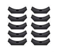 Vibsky Set di 10 supporti per sella per manubri, per organizzare e proteggere i pavimenti in palestra domestica e spazi commerciali per il fitness (B)