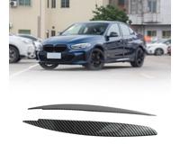 Vibsky Sopracciglio effetto fibra di carbonio per BMW Serie 1 E87 E88 E81 E82 2008-2013