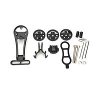 Vibsky Staffa di supporto per computer da bici in lega di alluminio per Garmin, per Bryton, per Wahoo, Cateye