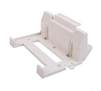 Vibsky Supporto da parete per router V3 con staffa di alimentazione, ABS, ottimizzazione del segnale, bianco