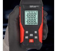 Vibsky Termometro igrometro digitale professionale ad alta precisione, ampia gamma (da -20 C a 60 C), campionamento rapido e conservazione dei dati, ampio display retroilluminato