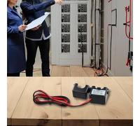 Vibsky Trasformatore di corrente split core KCT24, campo di misurazione da 50 A a 400 A, installazione facile per la gestione dell'energia e dell'energia