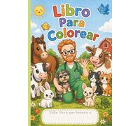 Vic el Vet - Libro para Colorear: Animales y veterinario | Dibujos fáciles para niños de 2 a 7 años | Líneas gruesas y sencillas