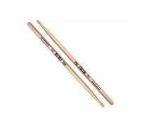 Vic Firth - Bacchette per Batteria Serie American Classic® - 5BDG DoubleGlaze - Hickory Americano - Doppio strato di finitura laccata - Punta Legno