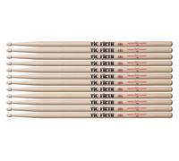 Vic Firth American Classic - Bacchette per batteria 5A, confezione da 6 paia