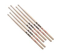 Vic Firth American Jazz - Bacchette per batteria AJ5, confezione da 3 paia, VIC-3XAJ5