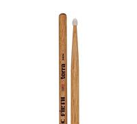 Vic Firth Bacchette della serie American Classic Terra 5BTN American Hickory Punta in nylon