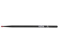 Vic Firth - Bacchette per Batteria NOVA® - Hickory Americano - N5ANB - Punta di Nylon - Nere