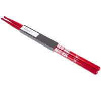 Vic Firth - Bacchette per Batteria NOVA® - Hickory Americano - N5AR - Punta di Legno - Rosse