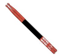 Vic Firth - Bacchette per Batteria NOVA® - Hickory Americano - N5BR - Punta di Legno - Rosse