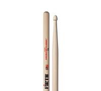 Vic Firth Bacchette per Batteria Serie American Classic 7A Hickory Americano Punta di Legno