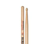 Vic Firth - Bacchette per Batteria Serie American Classic® - 7ADG DoubleGlaze - Hickory Americano - Doppio strato di finitura laccata - Punta di Legno