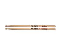 Vic Firth - Bacchette per Batteria Serie American Classic® Extreme - X5B DoubleGlaze - Hickory Americano - Doppio strato di finitura laccata - Punta di Legno
