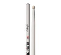 Vic Firth - Bacchette per Batteria Serie Signature - Jojo Mayer - Punta di Legno - Bianche