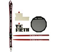 VIC FIRTH Launch Pad Kit composto da: 15,24 cm esercizio adibac, SD1JR, un libro di esercizi