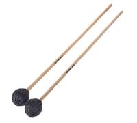 Vic Firth - Bacchette per Marimba Serie Corpsmaster® - M182 - Yarn - Centro Sintetica - Medio - Nere