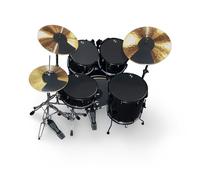 Vic Firth - Kit di Muti per Tamburi e Piatti Versione da 25.4 cm, 30.5 cm, 35.6 cm, 40,64 cm, 50.8 cm, HiHat e 2 Muti per Piatti