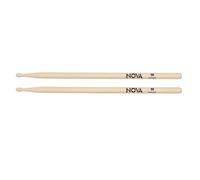 Vic Firth - Bacchette per Batteria NOVA® - Hickory Americano - N5B - Punta di Legno