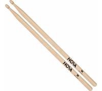 Vic Firth - Bacchette per Batteria NOVA® - Hickory Americano - N5B - Punta di Legno