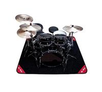 Vic Firth - VICRUG1 Deluxe - Tappeto Antiscivolo per Batteria con Custodia con VF Logo