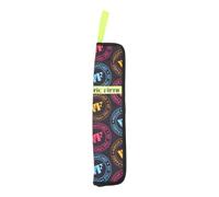 VIC FIRTH - VXSB00201 ESSENTIAL STICK BAG NEON, Borsa per Bacchette, Capacità fino a 4/5 Paia di Bacchette/Mallets, Facilmente Appendibile
