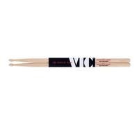 Vic Firth Bacchette per batteria American Classic Extreme X5B PureGrit Hickory punta di legno