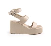 Vic Matié - K10 Block Wedge Sandal - - Shoes - Donna - Beige - 38 EU
