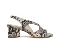 Vic Matié - Sandali Slingback in Pelle con Effetto Pitone - - Shoes - Donna - Multicolore - 40 EU