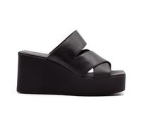 Vic Matié - Sandalo con Zeppa in Pelle - - Shoes - Donna - Nero - 39 EU
