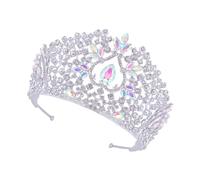 VICASKY 1 accessorio per capelli a da sposa in tiara per occasioni speciali e feste