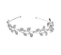 VICASKY 1 fascia per capelli per capelli da donna, unica fascia con cristalli, decorazione per capelli per feste, matrimoni e occasioni speciali, design accattivante