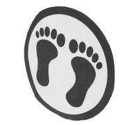 VICASKY 1 foglio di decalcomanie per l'impronta dell'aula floormarker adesivi per il pavimento per feste e la scuola materna, impronte per la cameretta dei bambini, in PVC