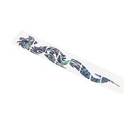 VICASKY 1 foglio Guitar Fretboard Inlay Sticker Decorazione Autoadesivo per Chitarra Acustica Chitarra Drago Pattern Facile Da Applicare Per Musicisti E Accessori Per