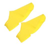 VICASKY 1 Paio Copriscarpe Impermeabile Protezione Per Scarpe Accessori Per Parrucchiere Protettori Per Favore Coperture Copriscarpe Da Barbiere Protettore Anti Gel Di Silice Giallo