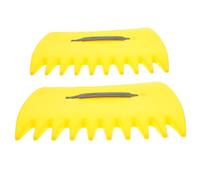 VICASKY 1 Paio Di Rastrelli Per Foglie Per Attrezzi Da Giardino in Plastica Per La Raccolta Di Foglie Ed , Impugnatura Comoda Per L'uso Quotidiano, Rastrello Per Artificiale