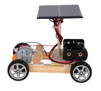 VICASKY 1 pezzo fai da te auto elettrica a energia solare, fatta a mano, per tecnica creativa e scienza dei circuiti, giocattolo ingegneria per anni in su