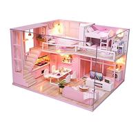 VICASKY 1 pezzo fai da te manuale di giocattoli per la casa creativa fai da te in miniatura, cottage assemblabile manualmente, per amici e parenti, per fai da te