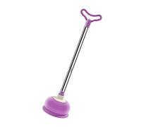 VICASKY 1 Pezzo Sbloccare Il WC Risolutore di Intasamento Casa Coppa di Aspirazione Fornitura Bagno Fognatura di Gomma Accessorio per La Pulizia delle Fogne Closestool Viola,Porpora PVC